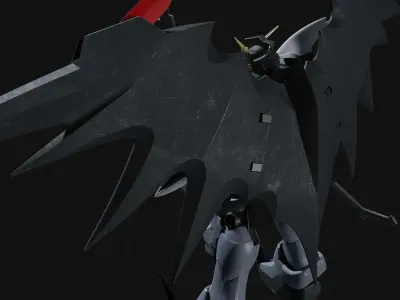 Deathscythe Hell Gundam EW  3D model