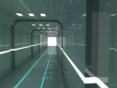 Hallway Interior 3D model purchase
