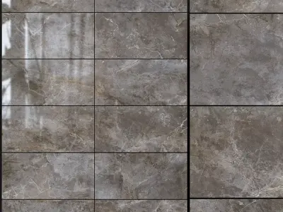 Yurtbay Seramik Amazon Grey 300x600 3D model