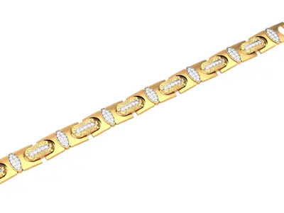 Gent Light Bracelet 3D Model 3D print model