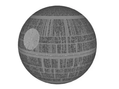 death star 3D model