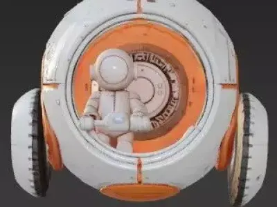 Chrono Orb Time Travel Sphere STL Format Free 3D print model