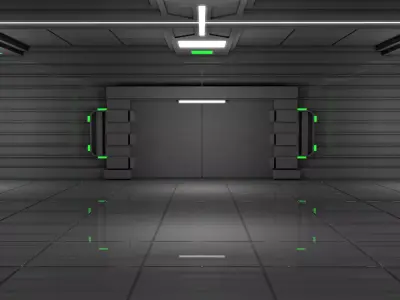 Sci Fi Room  3D model