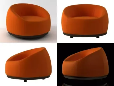 Vertigo Armchair 3D model