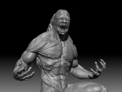 Scifi - Human character 3 3D print model