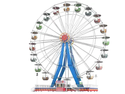 Detailed Ferris Wheel 