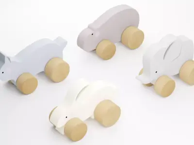 Wooden Toys 3D model