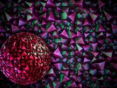 Crystal Materials Mega Bundle-16 - SBsar - Maps - VOL 01 Texture