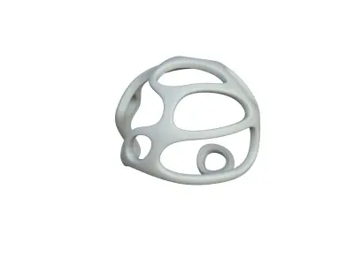 SciFi Cube Object No 27844 Low Poly Shape Texture