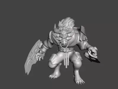 Street Demons Rengar 3D Model 3D print model