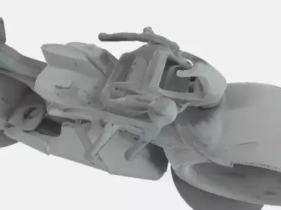 Light Cycle Tron Ares 3D print model