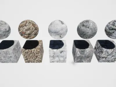 Seamless Customizable Stone Material Pack 112 Texture