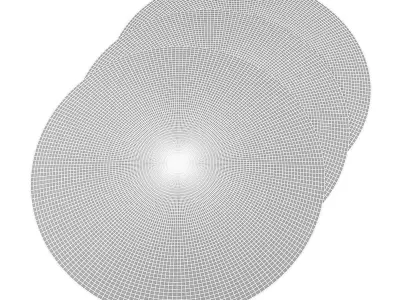 Rugs491 Low-poly 3D model
