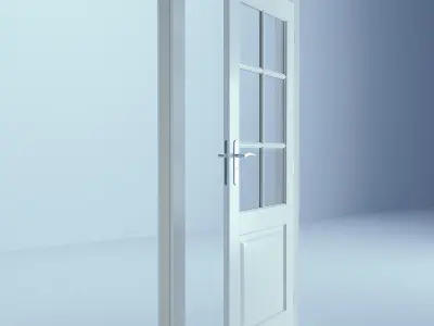 White Door 39 3D model