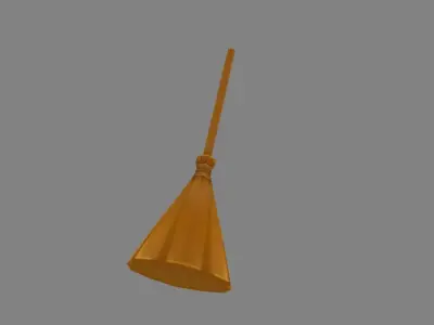 Magicdi Broom Low-poly 3D model