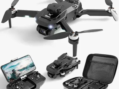 HYG Toys Drone with Camera for Adults and Kids Low-poly 3D model