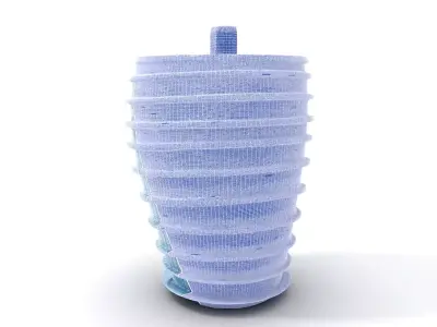 Spiral Glass Tower model pack Low-poly 3D model