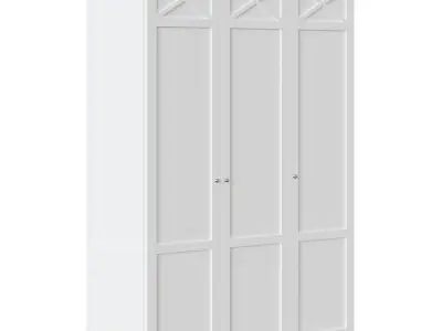 Wardrobe 3 doors Verona 3D model