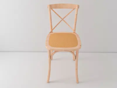 Chair Wood 3 3D model