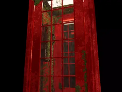 England iconic phonebooth 3D model