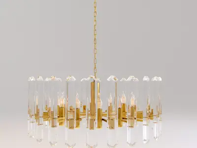 Bonnington Large Chandelier 3D model