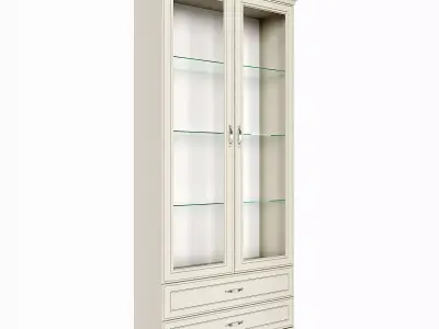 Cabinet showcase Tiffany 2V2S 3D model