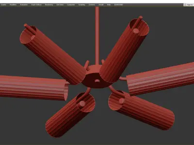 LUCINA Low-poly 3D model