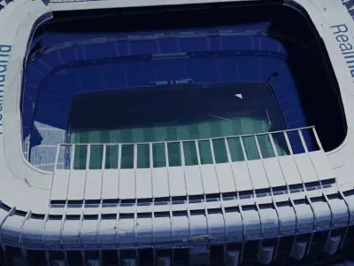 Santiago Bernabeu 3D model