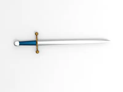 Sword type B 3D model