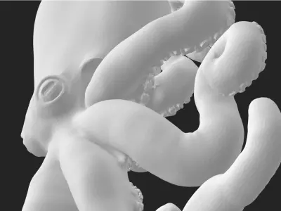 Big Octopus 3D print model