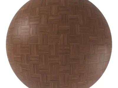 Parquet - Laminate - Wooden floor 4 in 1 3D model