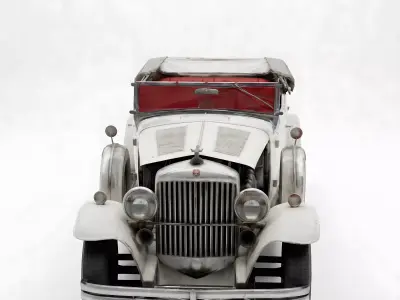 Realistic 30s Dual-Tone Convertible 3d model Low-poly 3D model