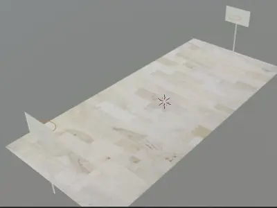 Basketball Court 3D model