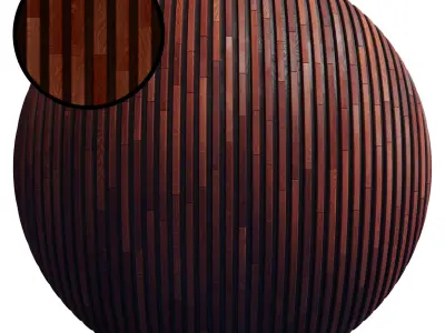 20 Striped Wood Materials 01 - SBSAR - PBR Maps - 4K Texture