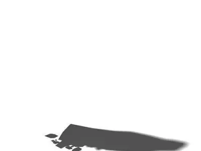 Game model - tied spiritual column 3D model