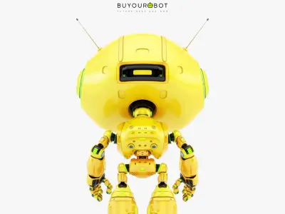 Lovely robot - companion VIII 3D model