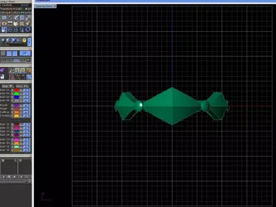 Architectural Gold Ring  3D print model
