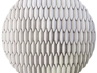 Concrete Acoustic Wall Panel - Seamless Texture