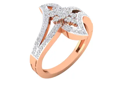 Women Ring Render 3dm STL MTL SLC JCD OBJ FBX Details 3D print model 5