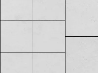 Yurtbay Seramik Cumulus White 800x800 3D model