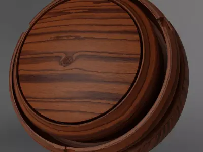 Free Seamless PBR Wood - Medium 001 Texture