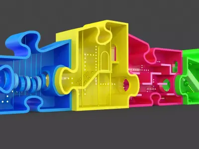 Playground Low-poly 3D model