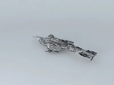 Victory Class Battle Cruiser BC 220A 001  3D model