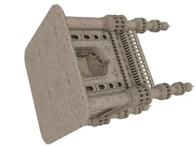 Charminar 3D model