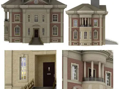 exterior classic 3D model
