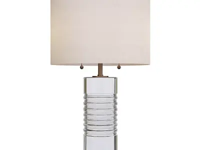 TALL CUT CRYSTAL TABLE LAMP Low-poly 3D model