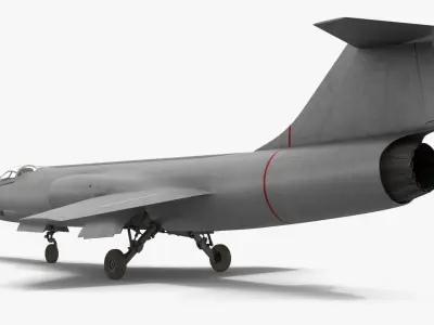  Vintage Supersonic Fighter Jet Simplified 