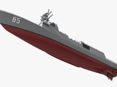  Constellation Class Frigate With MH-65 Dolphin 