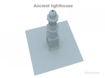 LightHouse ancient 3D model