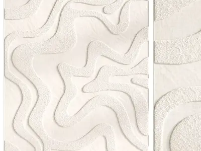 Norlander wool carpet 3D model